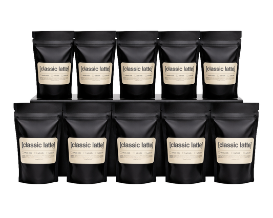10 Classic Lattes | On-The-Go Packs ($4/latte)
