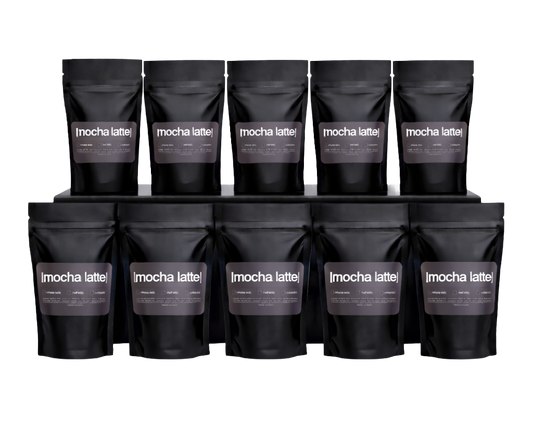 10 Mocha Lattes | On-The-Go Packs ($4/latte)