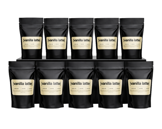 10 Vanilla Lattes | On-The-Go Packs ($4/latte)